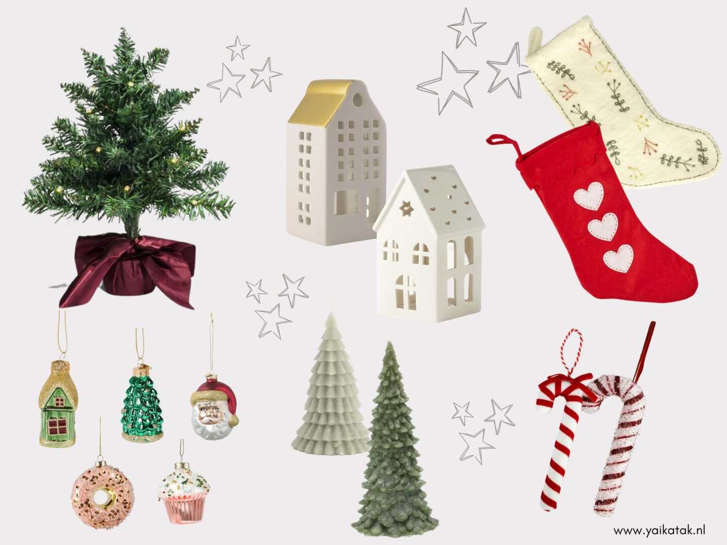 Kerstversiering binnen: 6 x de leukste budget kerstdecoraties